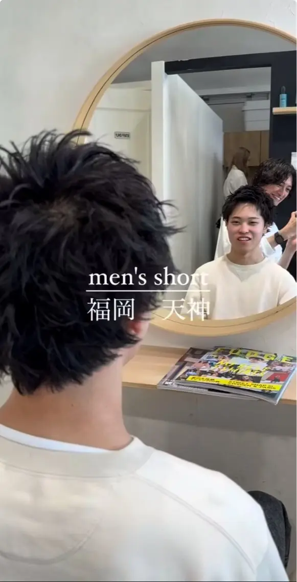 ショート メンズ スパイキーショート ショートヘア カット メンズ指名多数!! 田島史也のヘアスタイル