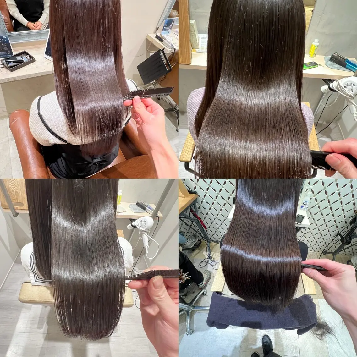 美髪縮毛+プレミアムトリートメント+カットの写真