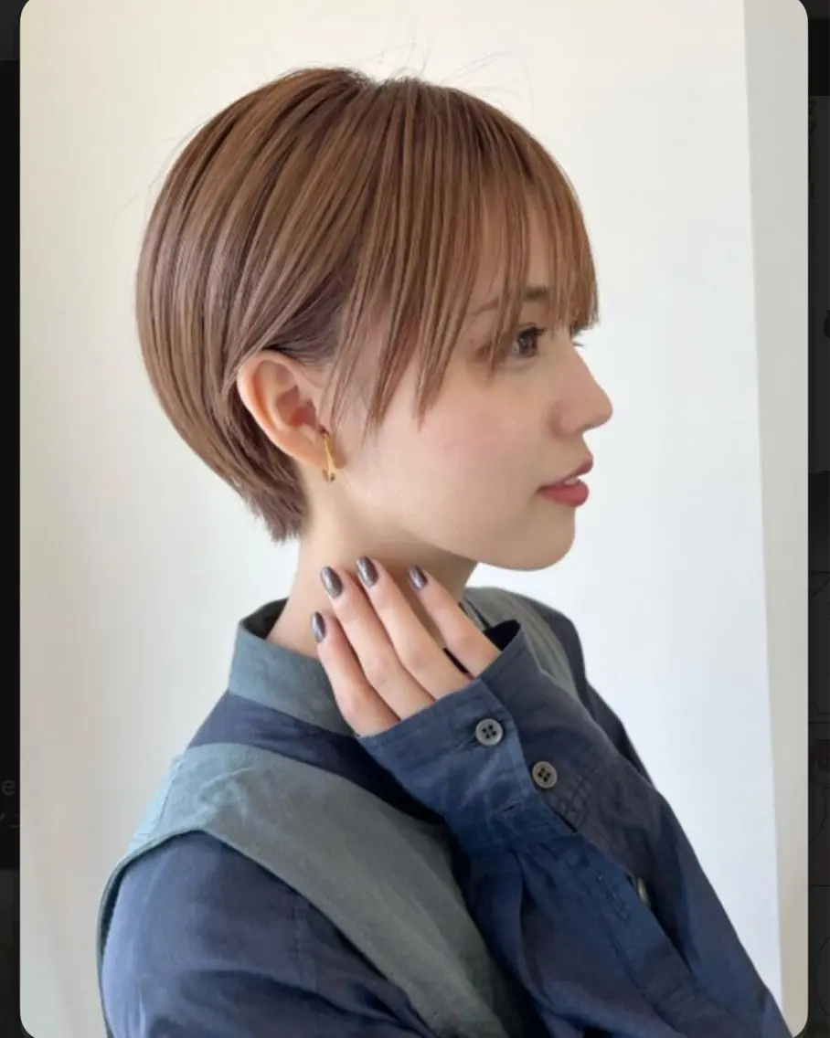 ショート 坂谷 BUCKS/縮毛矯正のヘアスタイル