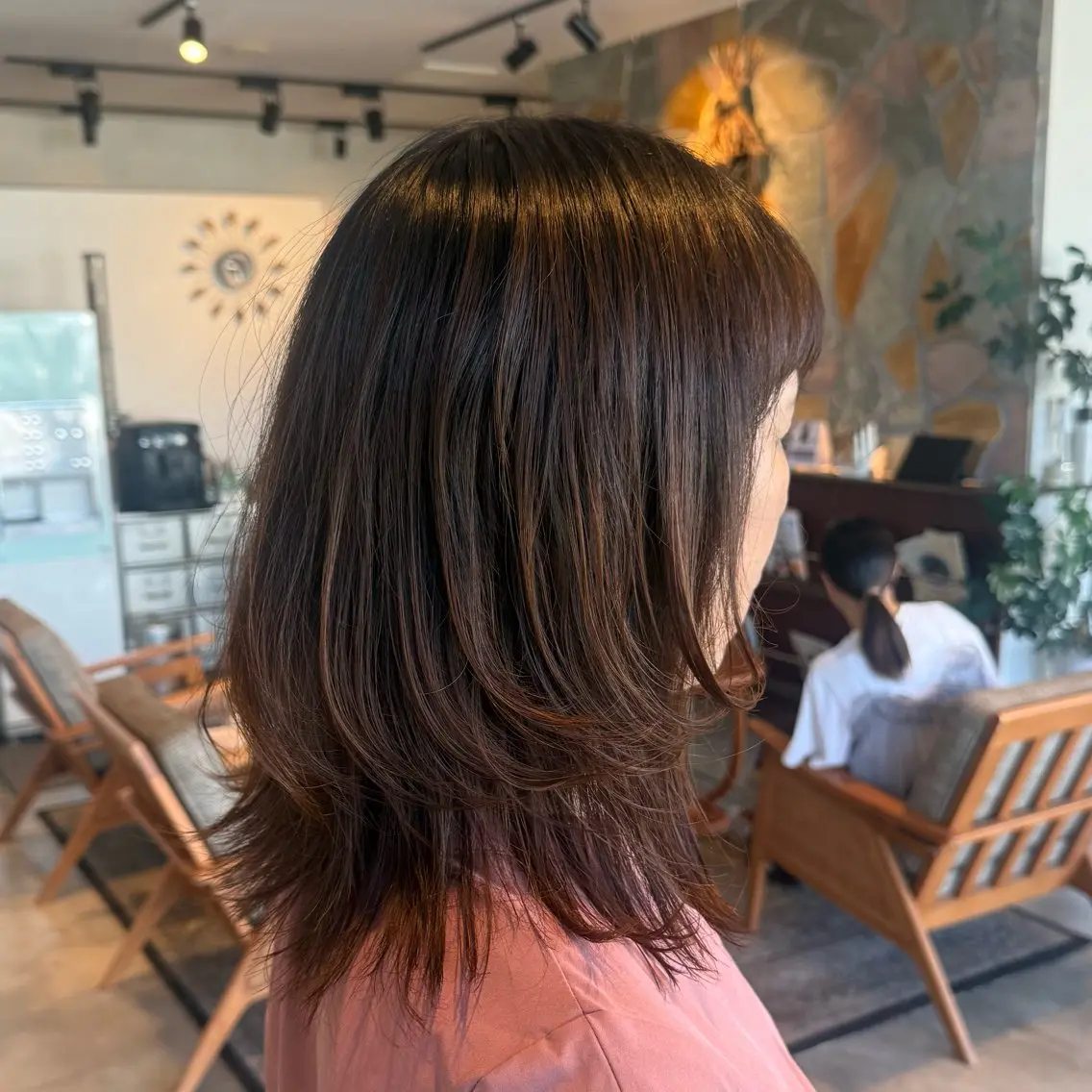 ミディアム ウルフカット カットモデル募集中 /江利川紫音のヘアスタイル