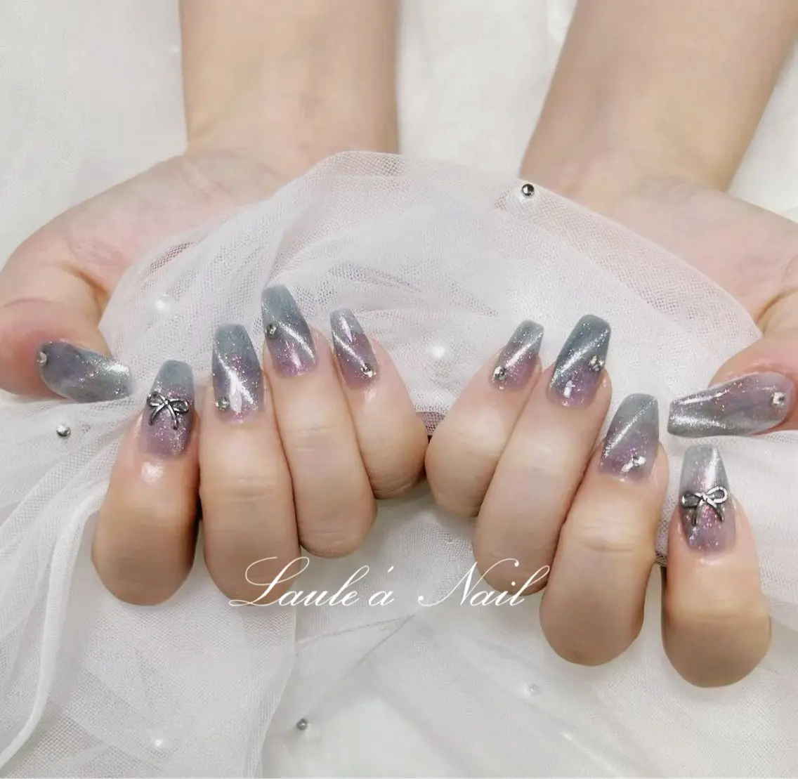 ネイル マグネットネイル 🌸Soluna 🌸のネイルデザイン