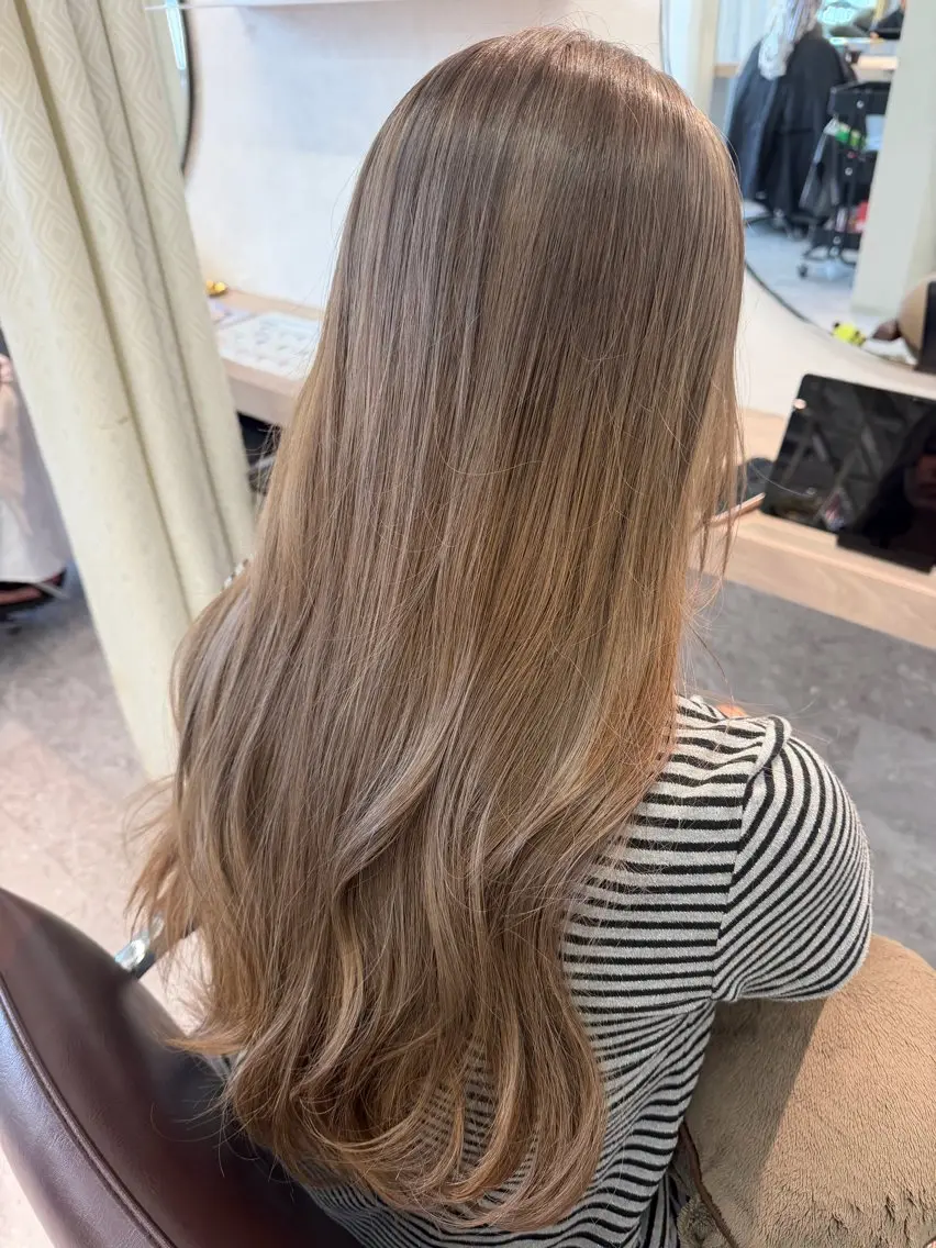 カラー 松永 果菜のヘアスタイル