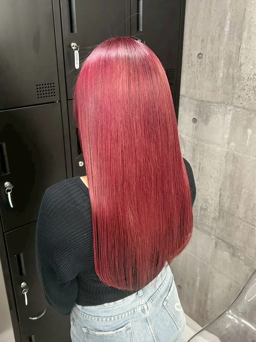 ミディアム カラー パーマ ヘアアレンジ メンズ キッズ ヘアカラー トリートメント レイヤー×ハイトーン / mihana🪐のヘアスタイル