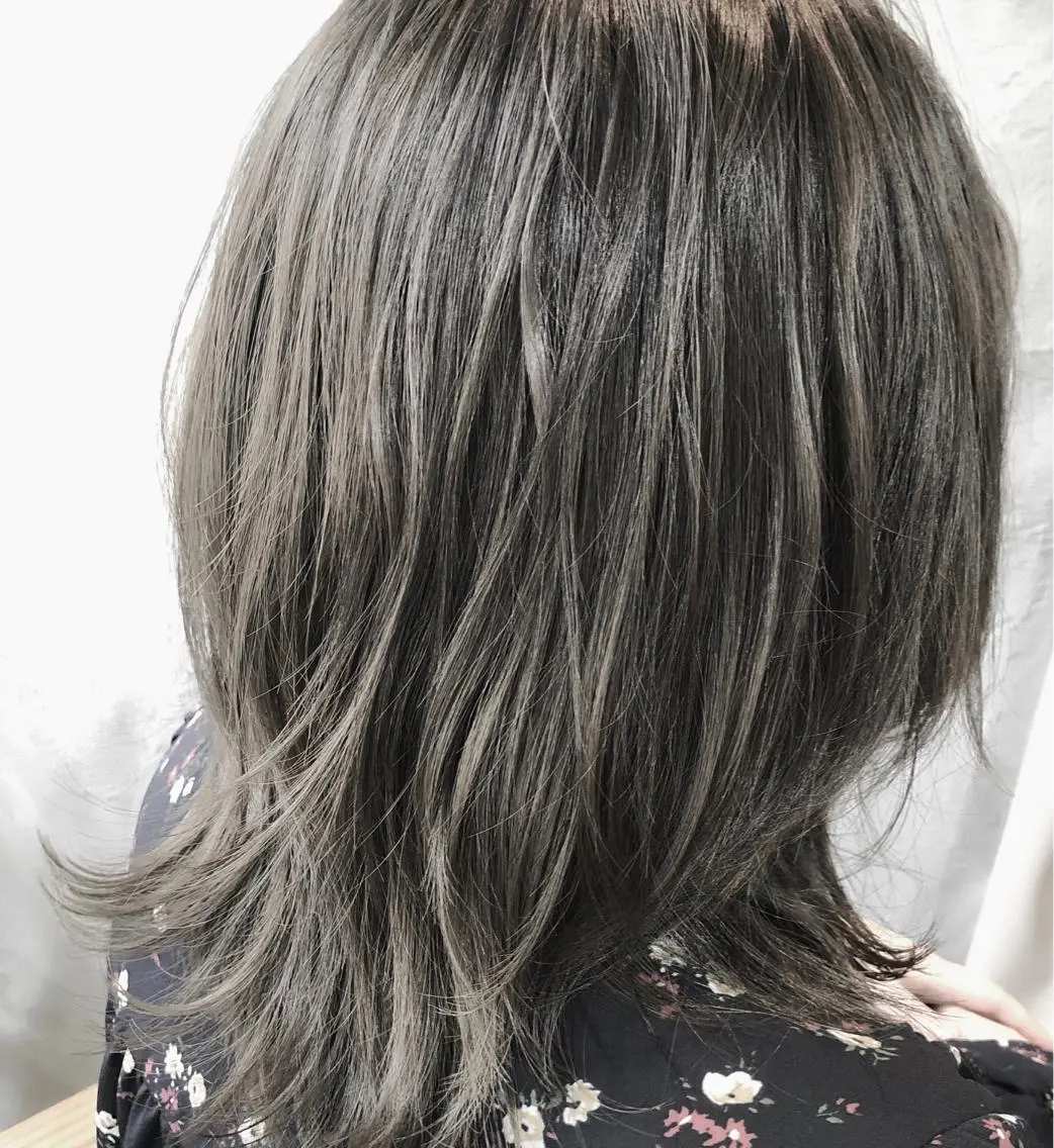 ミディアム 縮毛矯正&髪質改善 ⭐️OGUのヘアスタイル
