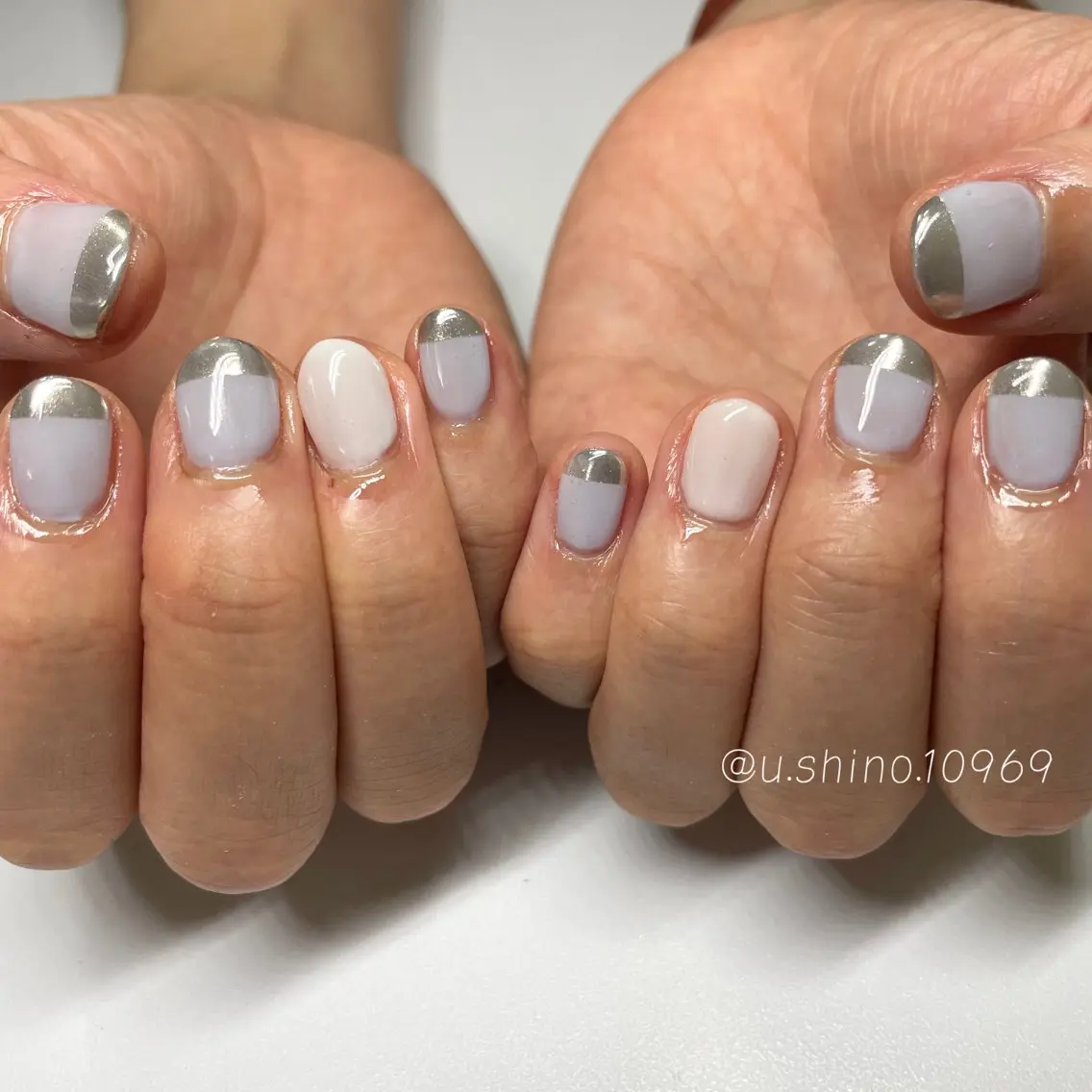 ネイル ミラーネイル MoonLight SHINOのネイルデザイン