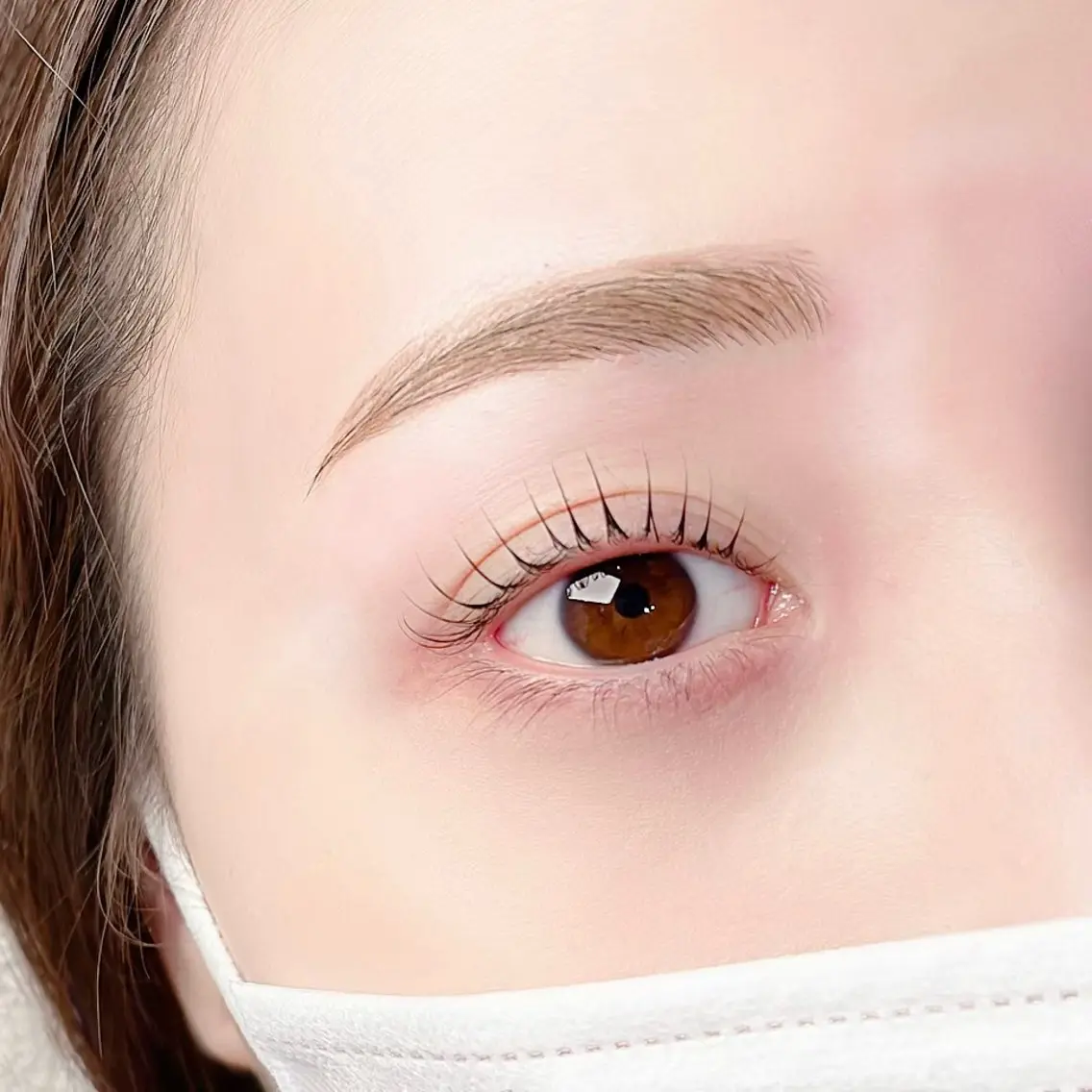 アイブロウ ワックス脱毛 eyelist 🌼 Mahoのマツエク・マツパデザイン