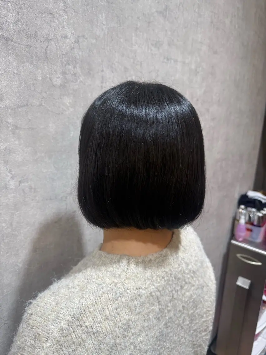 ショート レイヤー/コテパーマ 松本　希愛のヘアスタイル