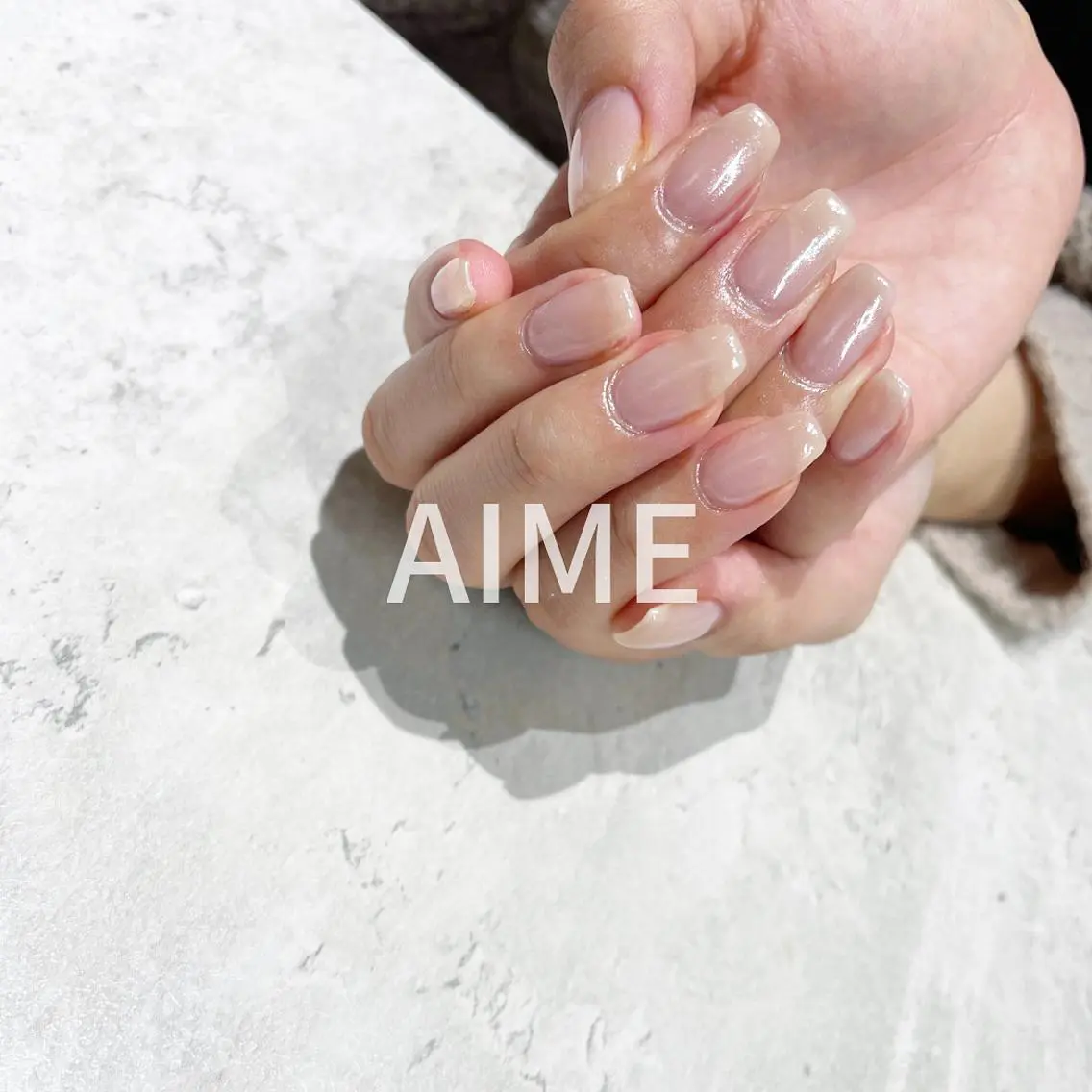 ネイル アートネイル ハンドネイル AIME （momo）のネイルデザイン