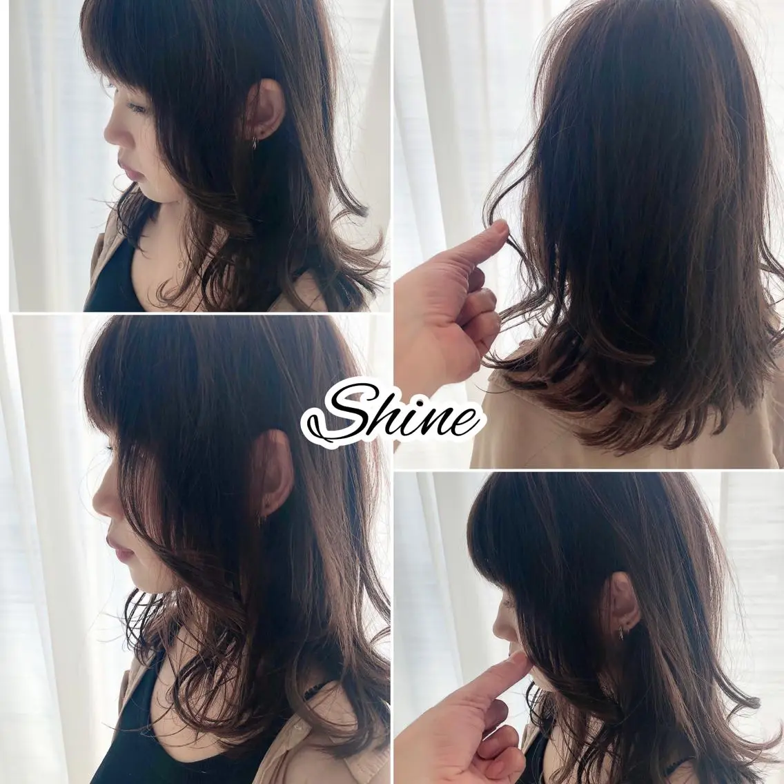 セミロング カラー ヘアアレンジ UNIX N.horiiのその他イメージ