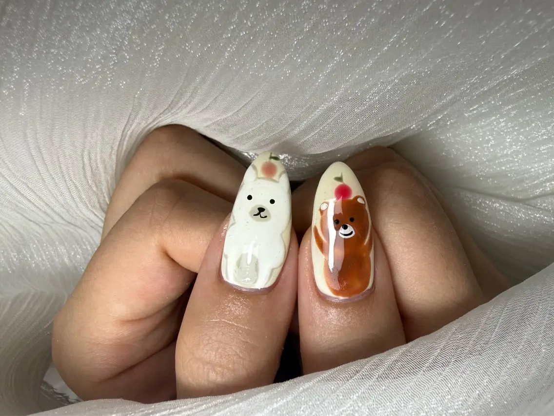 セミロング shandy nailのネイルデザイン