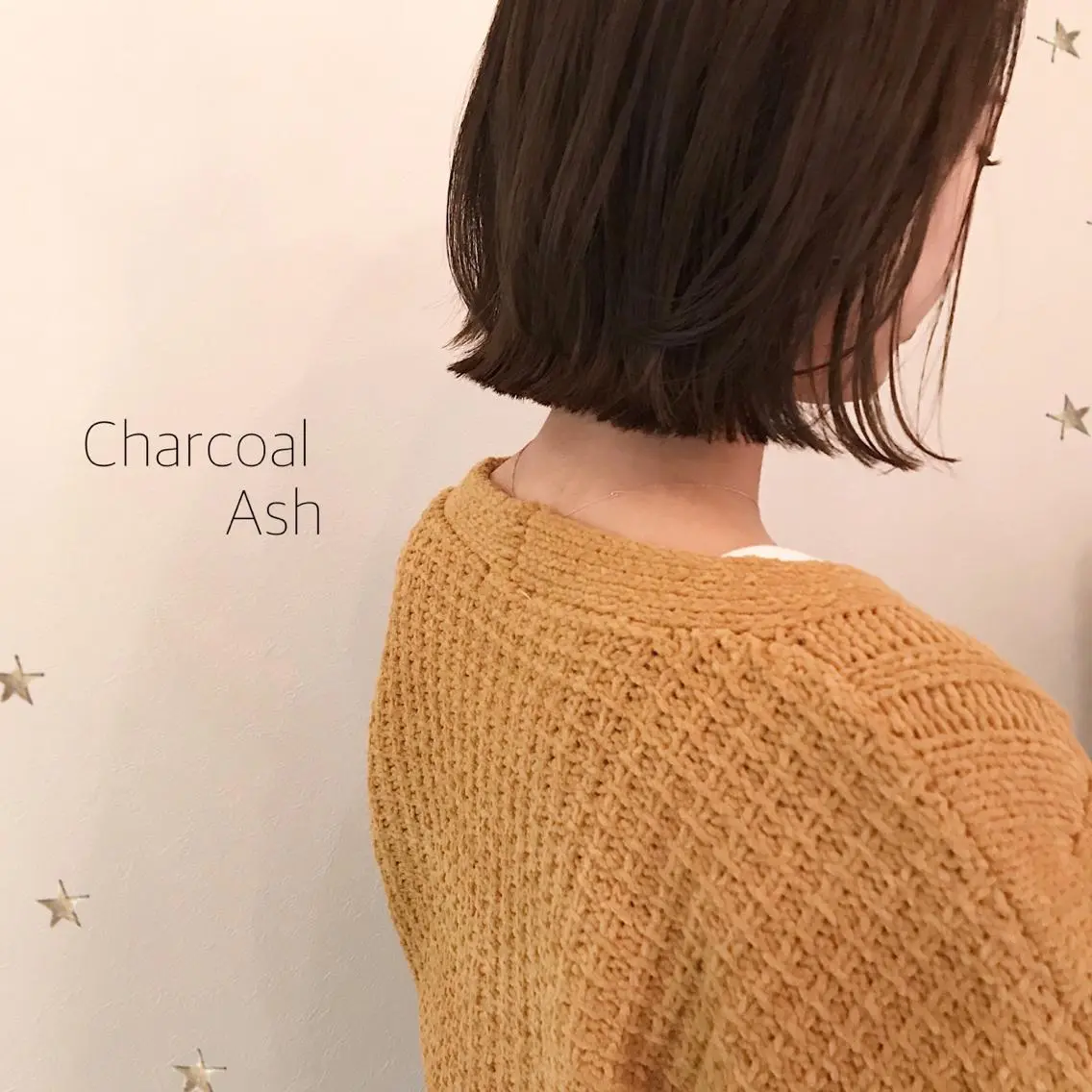 ミディアム カラー 市川 千夏のヘアスタイル