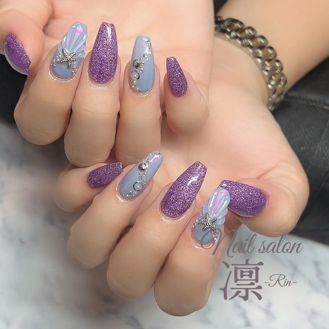 ネイル スカルプネイル private salon凛のネイルデザイン