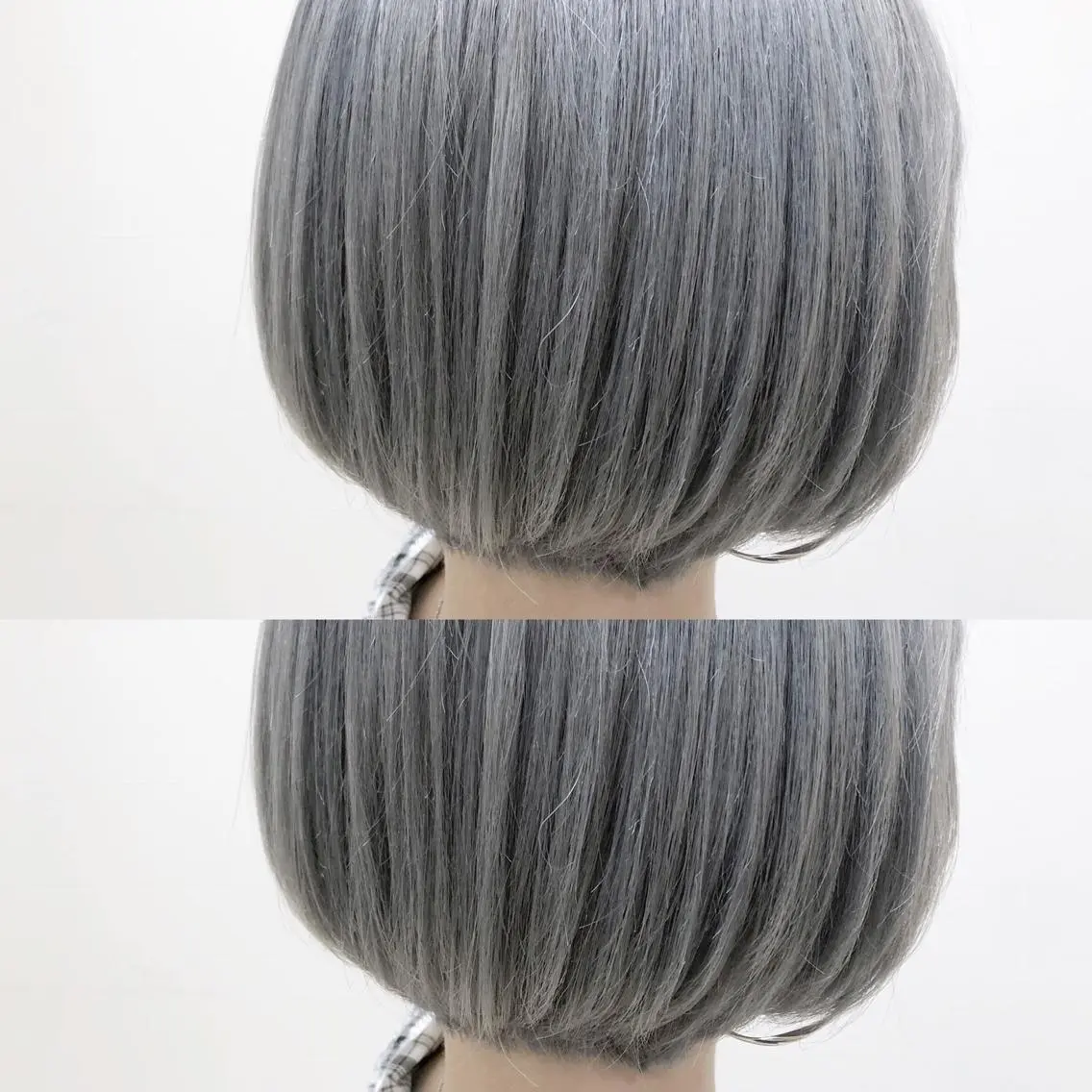 ショート カラー ハイトーンカラー シルバー カット ヘアカラー 上川 開生のヘアスタイル