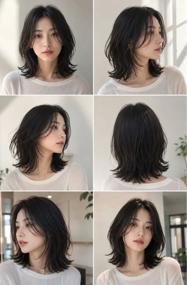 ミディアム M.SLASH菅原 正裕のヘアスタイル