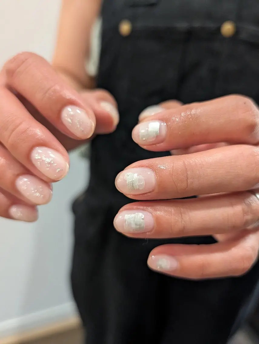 ネイル シンプルネイル ハンドネイル hali’a nailのネイルデザイン