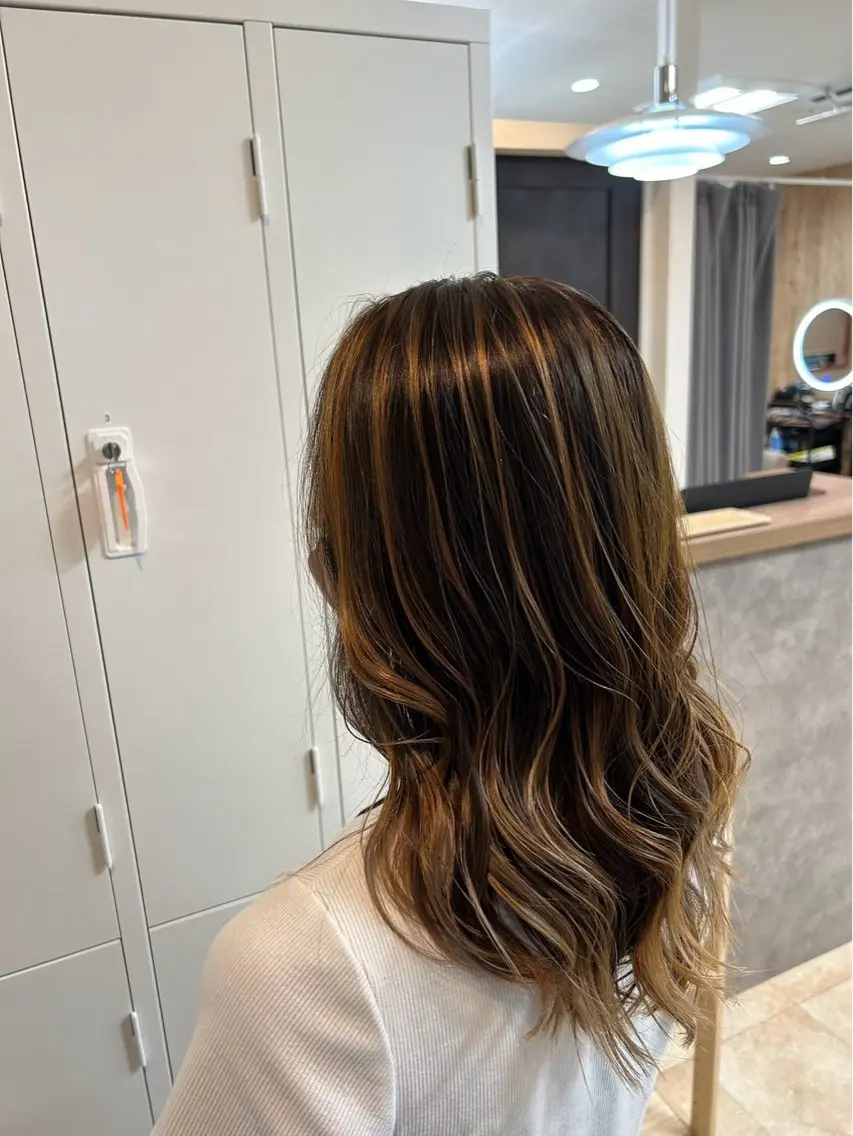 カラー Haruto /ナチュラル艶カラーのヘアスタイル