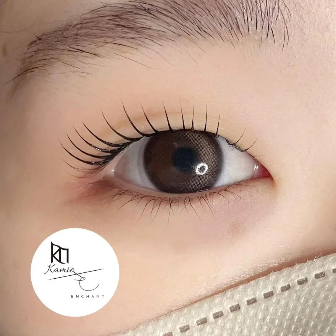 マツエク・マツパ 一重×まつ毛パーマ Kamie eyelashのマツエク・マツパデザイン