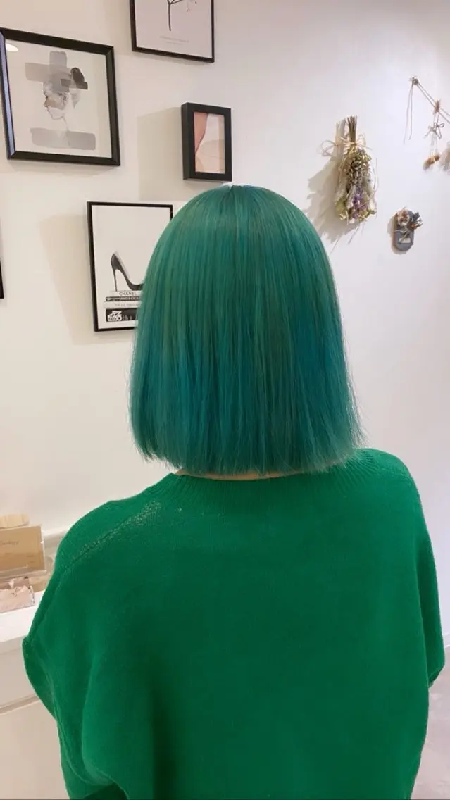 カラー 会社で浮かない 大人ヘア/心斎橋のヘアスタイル