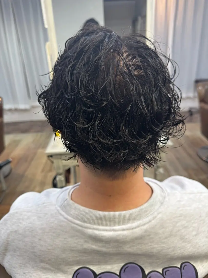 パーマ メンズ特化 ⚡️ひりゅう⚡️のヘアスタイル