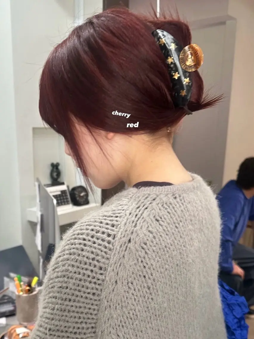 ミディアム カラー ヘアカラー トリートメント 暖色カラー/レイヤー 🌙 オノユリカのヘアスタイル