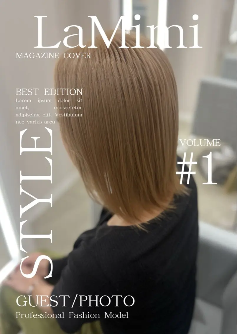 ショート LaMimi🖤 SAYAKAのヘアスタイル