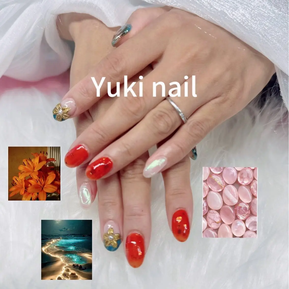 ネイル yukinail 自宅サロンのネイルデザイン