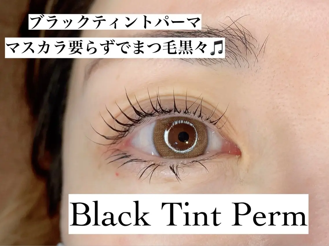 【マスカラパーマ】ティントのもちがパワーアップで自まつげ黒々🎶期間限定￥8.800→￥6.900の写真