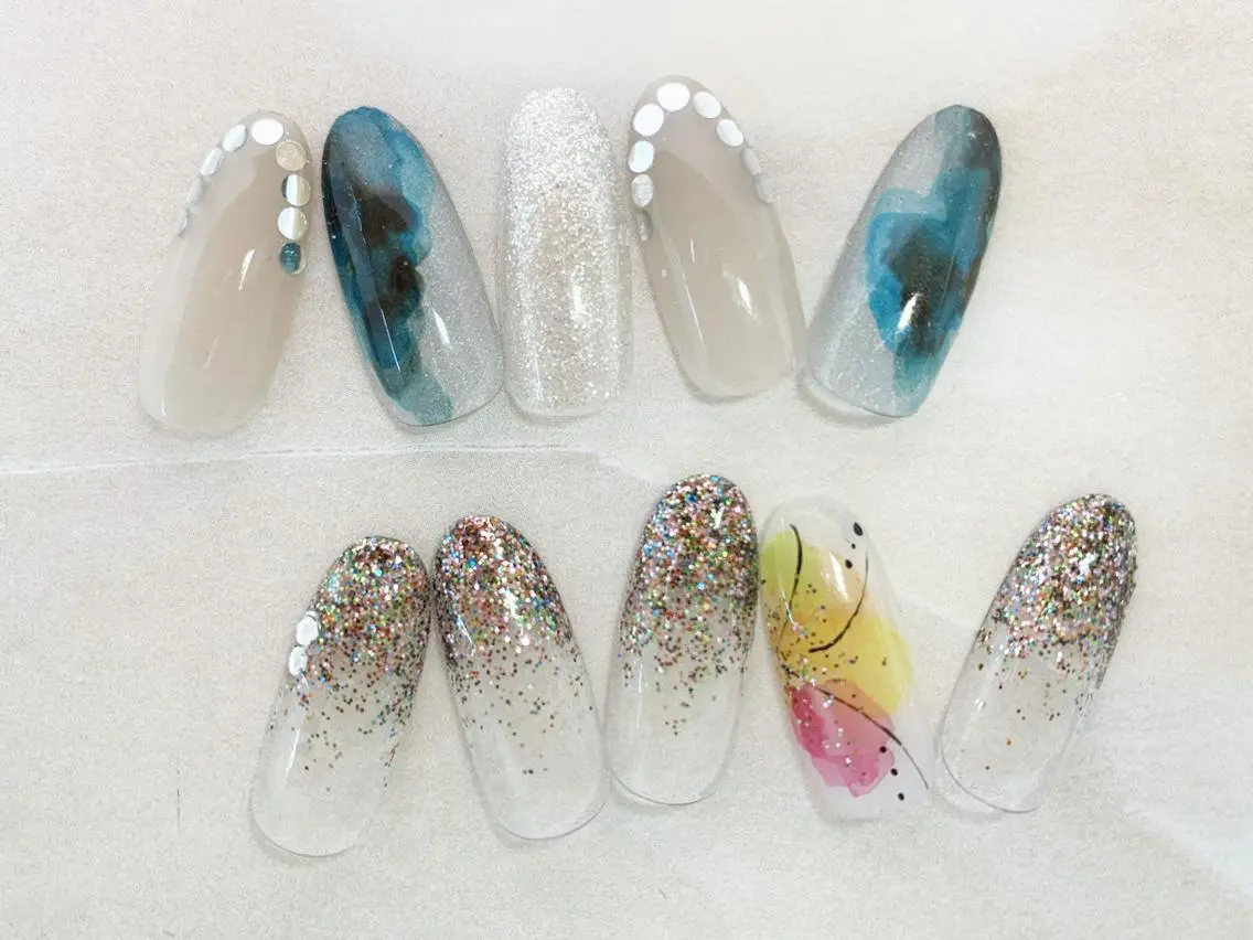 ネイル orbe 立石のネイルデザイン