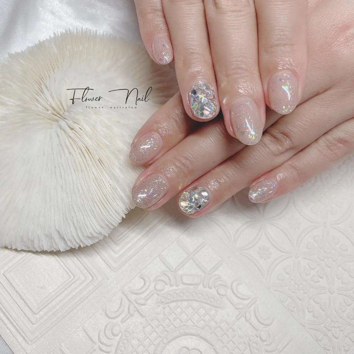 ネイル Flower nailのネイルデザイン