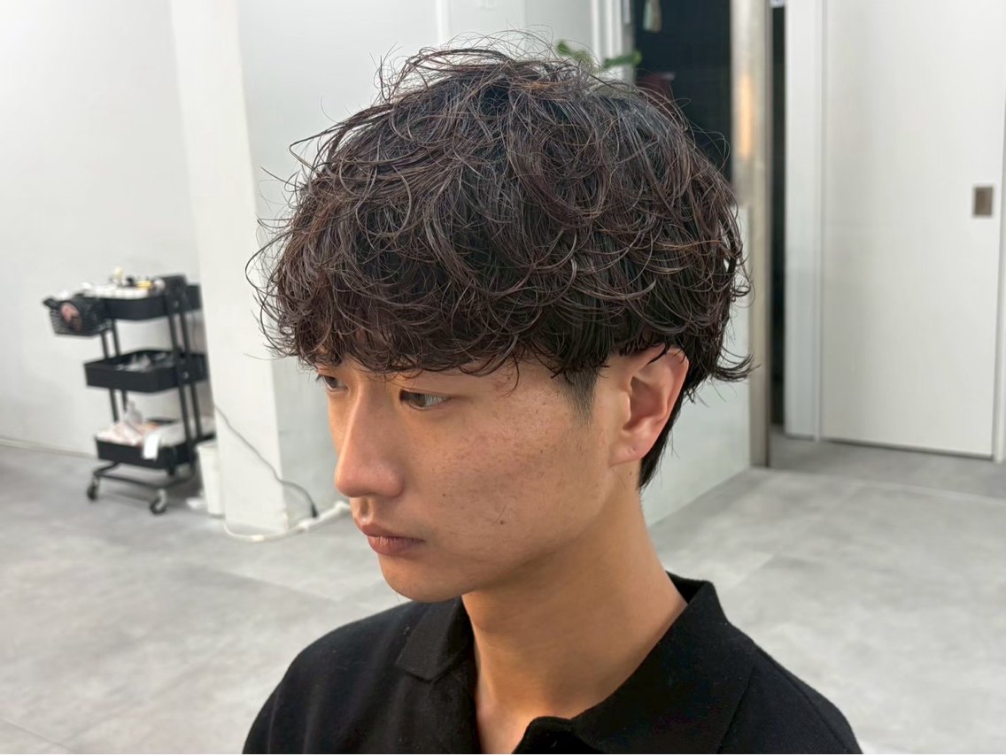 ✨波巻きパーマ＋卵殻トリートメント✨の写真
