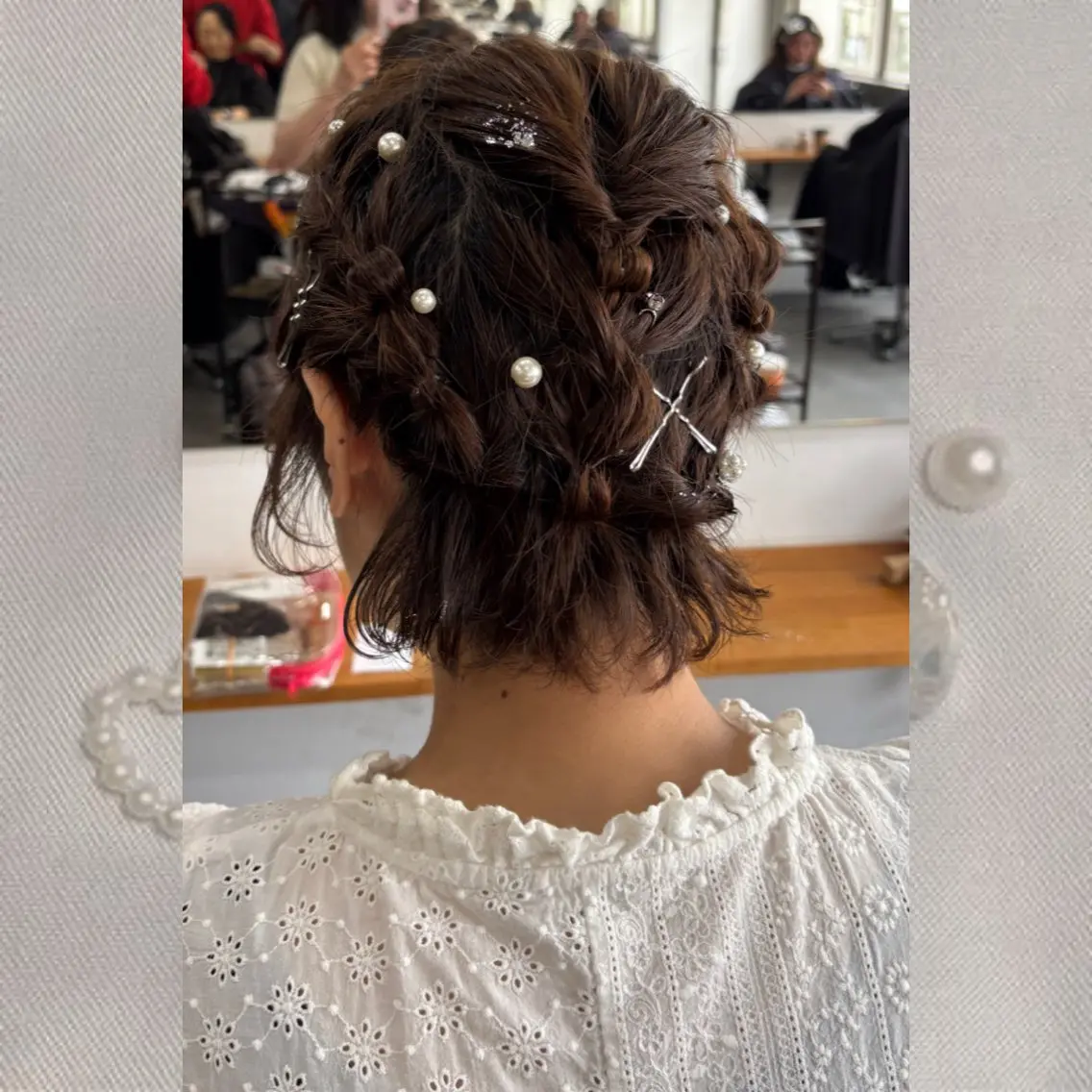 ヘアアレンジ ヘアセット 河原 彩心【練習モデル】のヘアスタイル