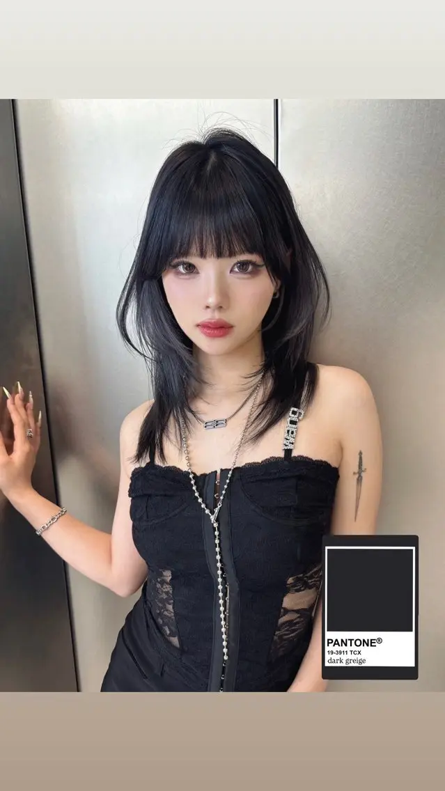 ロング カラー ヘアカラー cocoro / 韓国・網紅ヘア︎໒꒱のヘアスタイル
