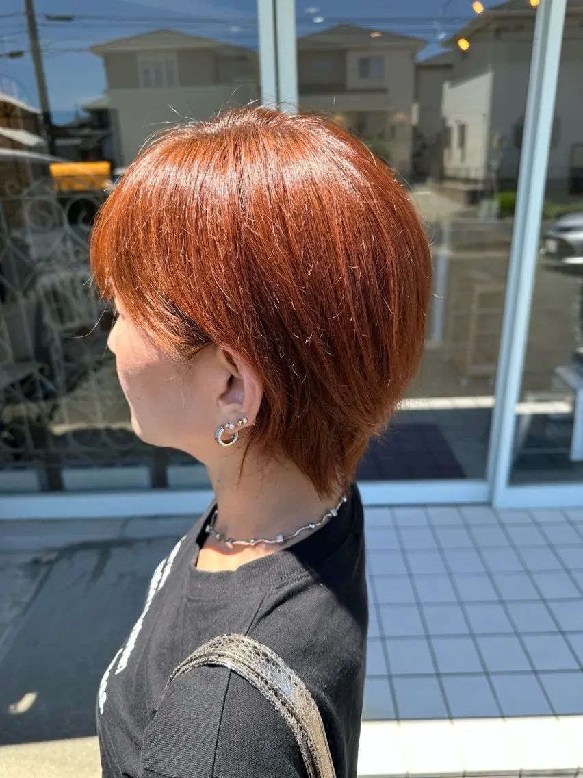 カット+カラー+カラーイントリートメントの写真