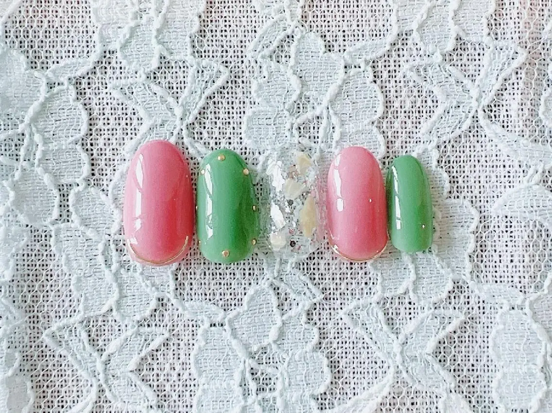 ネイル ハンドネイル Ribbon 佐野店のネイルデザイン