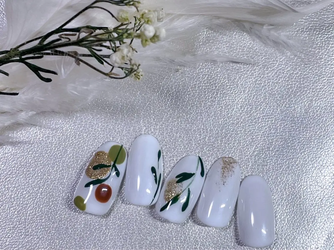 ネイル 成人式 ジェルネイル 韓国ネイル メンズネイル パラジェル kiki nail &brow二子玉川のネイルデザイン