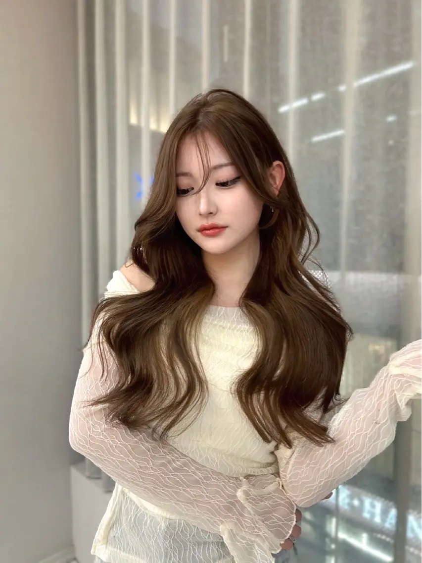 ロング カット ヘアカラー 木串 楽人のヘアスタイル
