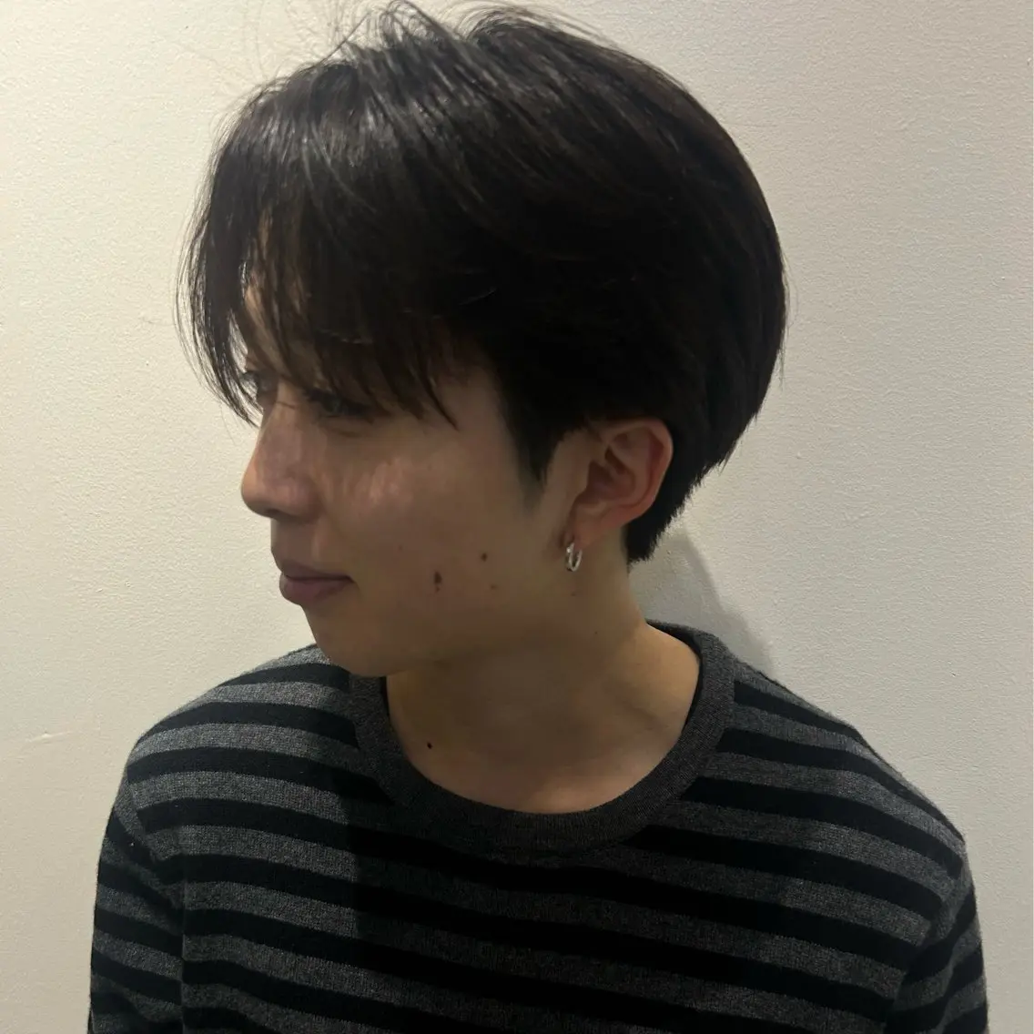 ショート メンズ メンズ韓国風 韓国風ヘア 田中 遥陽のヘアスタイル