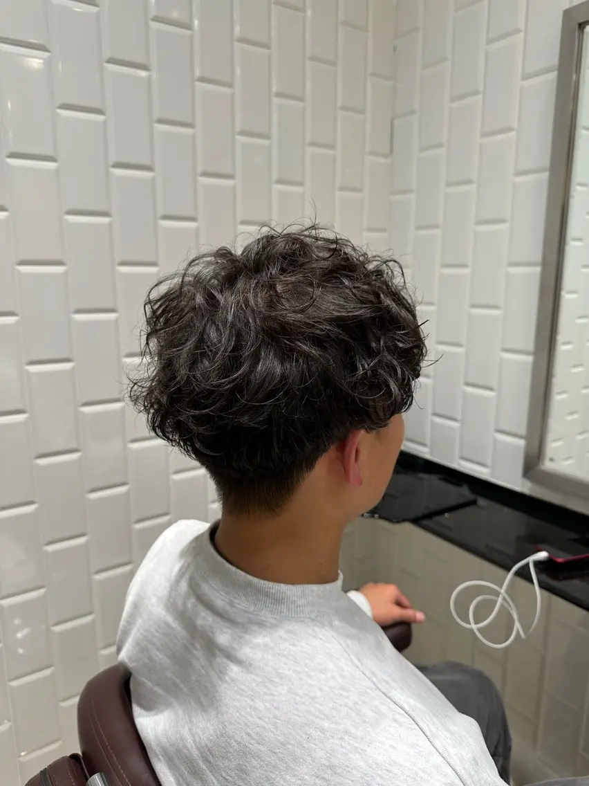 カット+パーマの写真