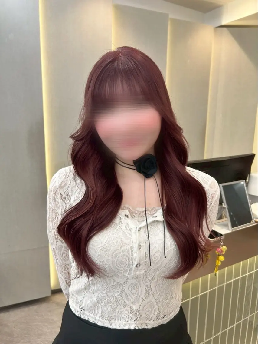 ロング カラー GINZA /朱凛🤍のヘアスタイル
