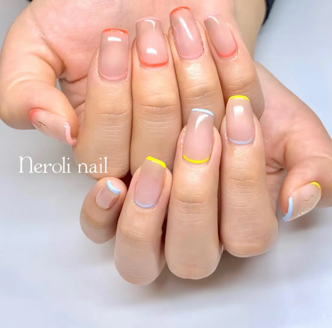 ミディアム ネイル Neroli nailのネイルデザイン
