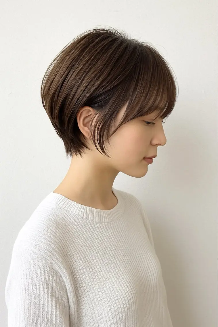 ショート カラー カット ヘッドスパ 藤田 祥平のヘアスタイル