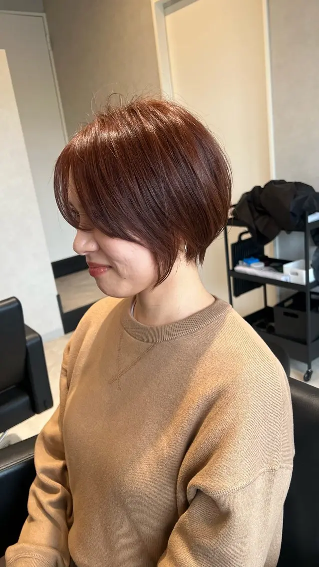 ショート ショートボブ ボブ ショートヘア 狩野 純一郎のヘアスタイル