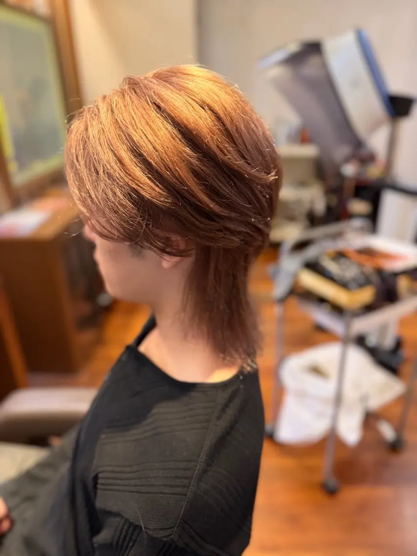 🔥周りと差がつく🔥 メンズカット + Wカラー(ブリーチ1回込) | トレンド/透明感/ハイトーンの写真