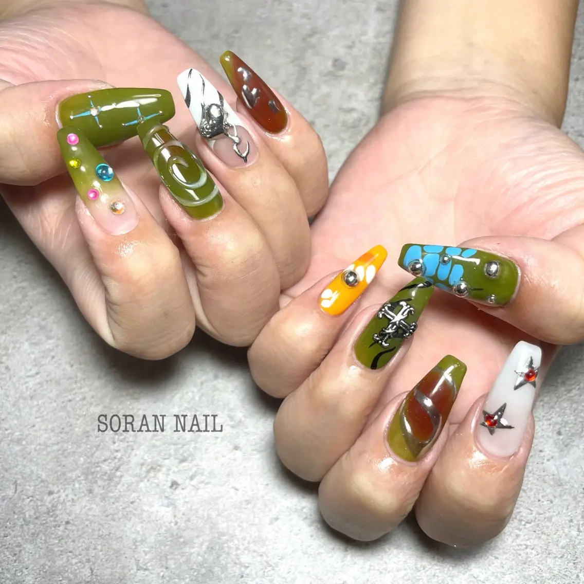 ネイル ハンドネイル soran nailのネイルデザイン