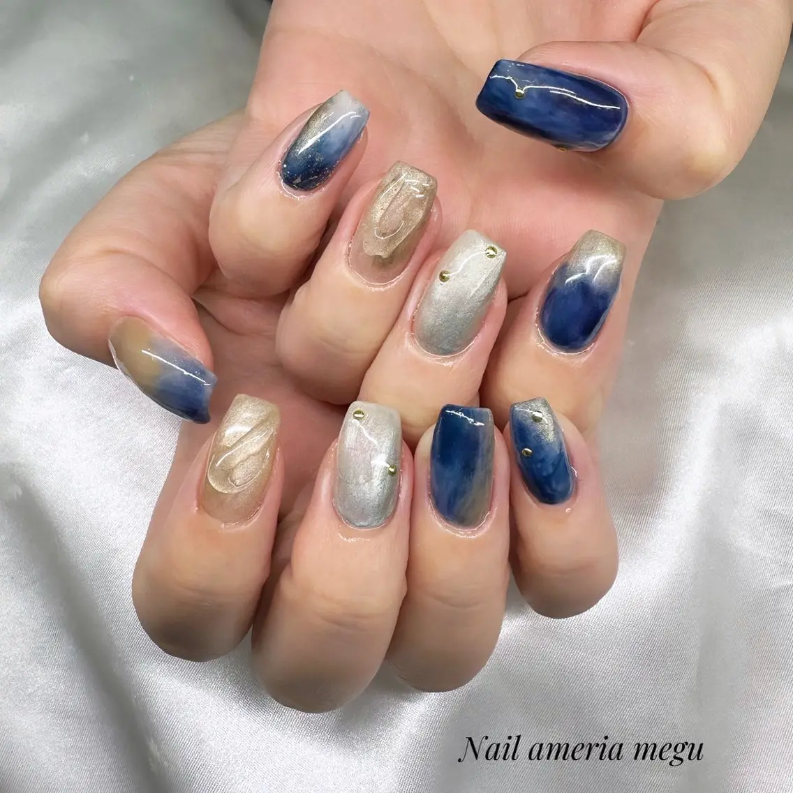 ネイル ニュアンスネイル ハンドネイル ameria meguのネイルデザイン