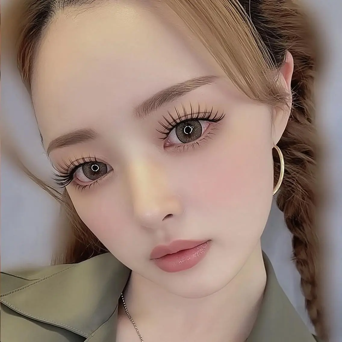 マツエク・マツパ 束感まつ毛 韓国風マツエク ナチュラル パリジェンヌラッシュリフト 一重×まつ毛パーマ マツエク SHIRAISHI YUNONのマツエク・マツパデザイン
