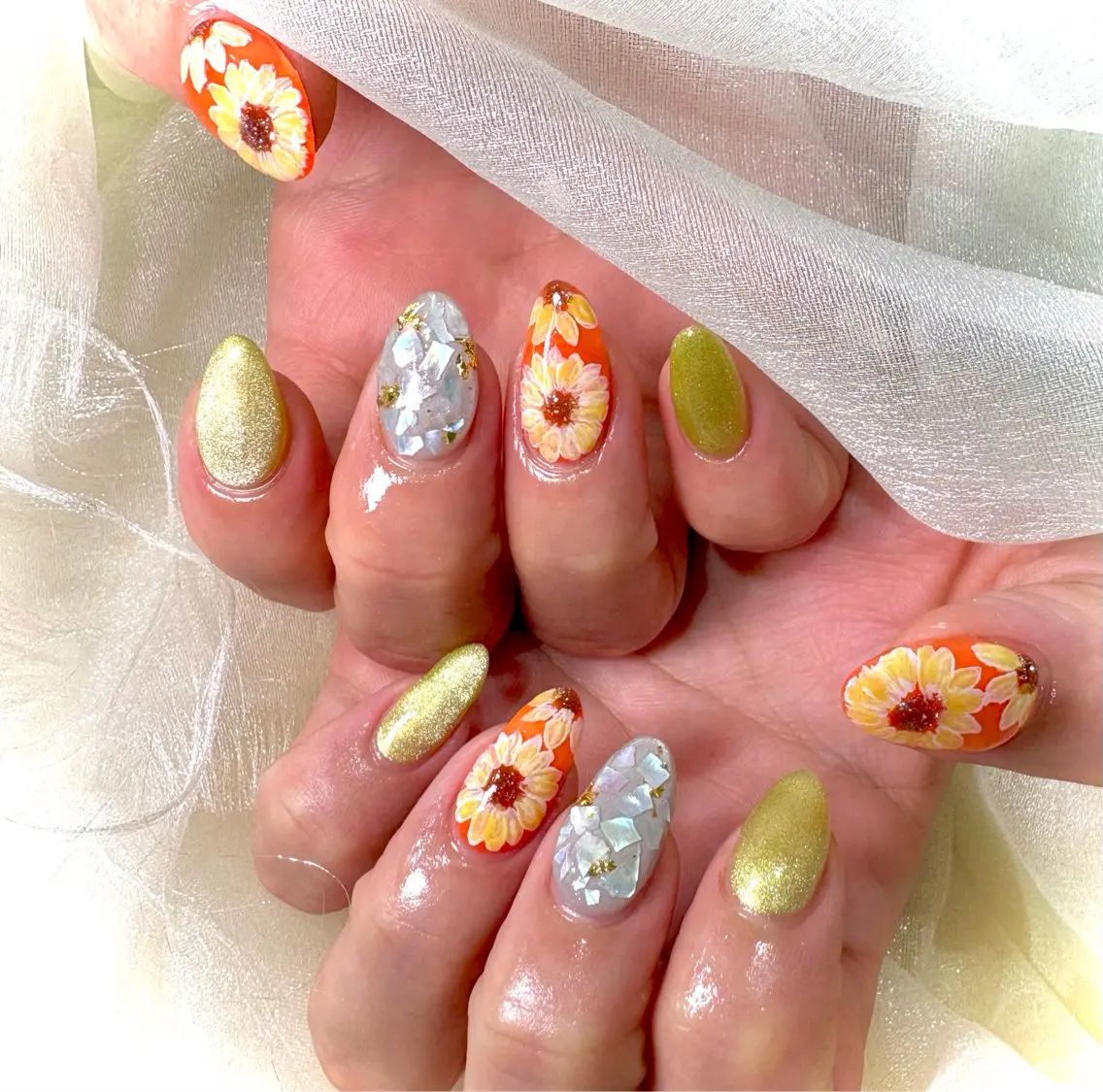 ネイル ハンドネイル nail salon quartettoのネイルデザイン