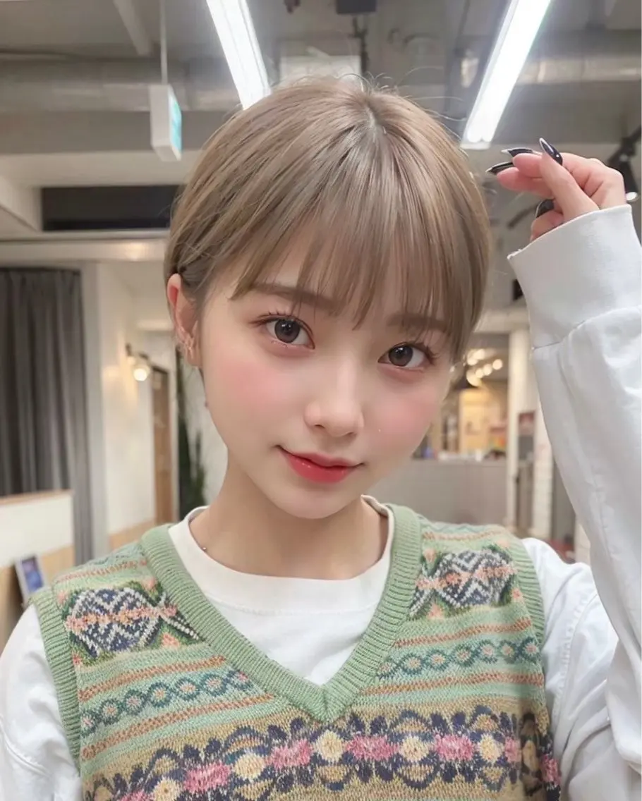 ショート 新宿美容師 ✨りんのヘアスタイル