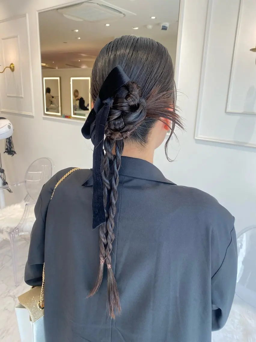 🎀ヘアセット🎀凝ったデザインをされたい方はこちら⭐️の写真