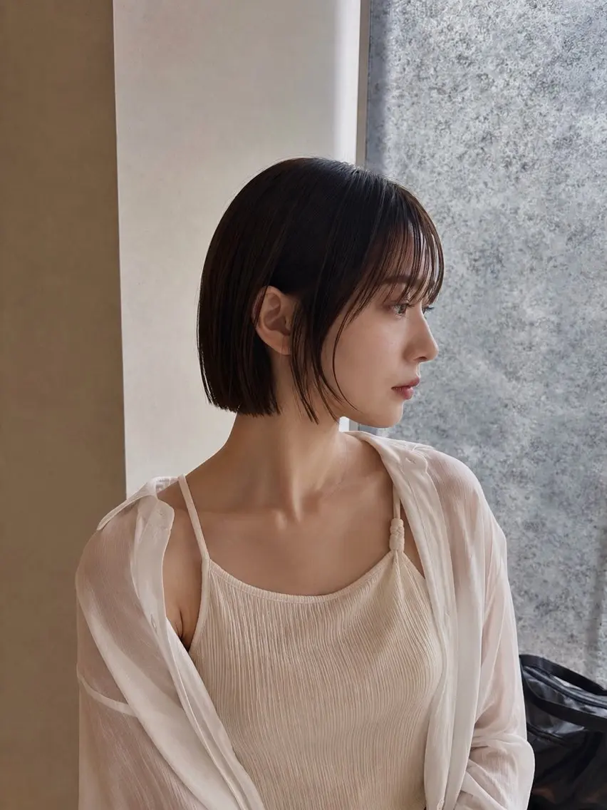 ショート カット トリートメント カット特化 /BLUET/新宿のヘアスタイル